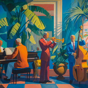 Blue Coffee Drift by Serenity Klar Trio