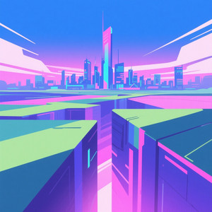 Neon Horizons by DWI PRASETIYO