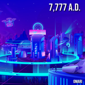 7,777 A.D. by Omari