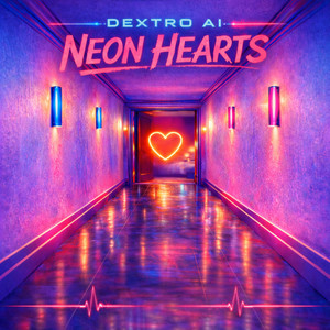 Neon Hearts by Dextro AI