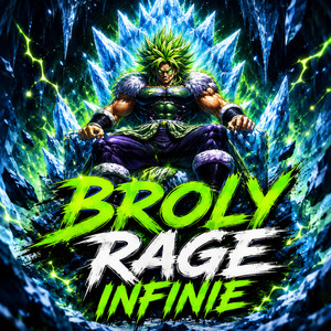 Broly rage infinie by Amomalin
