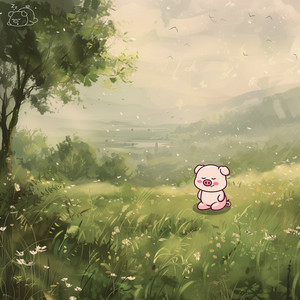 Chilled Pig - chill guy theme (hinoki wood) - chill piano version