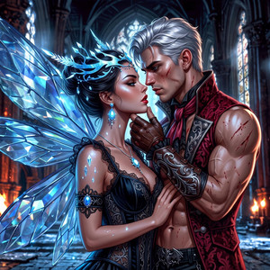 Blood and Silver Dust by Cimmeris