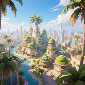 City in My Palms by ARIF SANTOSA