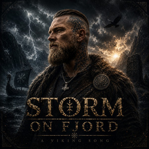 Storm On Fjord by Bjorn Ironwolf