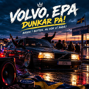 EPA, Volvo (Grebbestad i natt) by EPA Bella