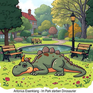 Im Park sterben Dinosaurier
