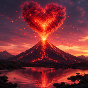 Volcan de amor by The mistico