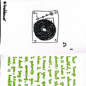 What it means by Snow Melts In April, crayon