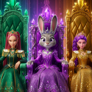 Golden Rumi vs Emerald Mira vs Amethyst Judy by DJ BEE BOP