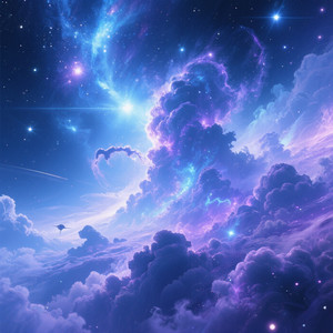 Blue Dawn Map by Karen Marie