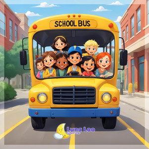 The Wheels on the Bus Go Round and Round by Luna Loo Simple Songs