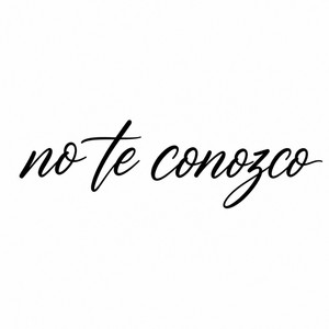 No te conozco by Lucien Solari