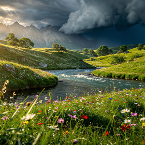 A walk in the summer rain by Roman Smok