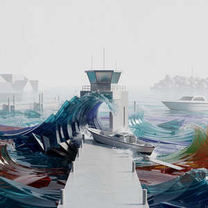 Crashing Harbor by Kryolux