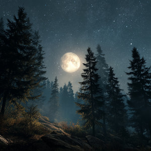 peaceful moon by Sonnoscapes