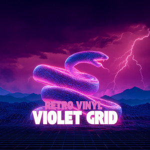 Violet Grid by Retro Vinyl
