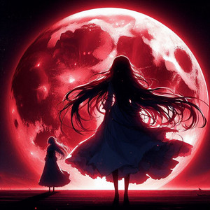 血紅の月下で優しく終わらせて by 音奏羽アリナ