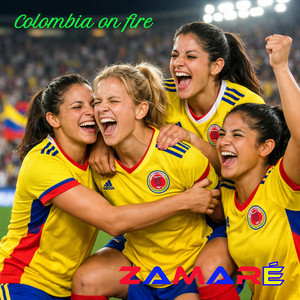 Colombia on fire by Zamaré