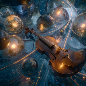 Cosmic Frame Bloom by Floating Shapes
