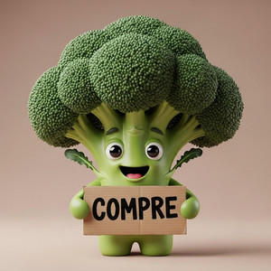 Mãe, compra brócolis
