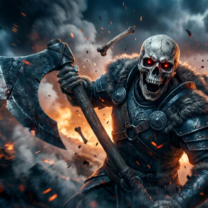 VALHALLA Viking Skeleton Anthem | Dark Nordic Trap Rock | Epic Warrior Music by Odin's Echo