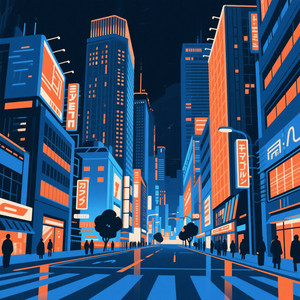City Never Sleeps by ROJAS LOPEZ ONEL