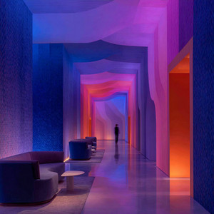 Twilight Hallway Flow by Blue Unit
