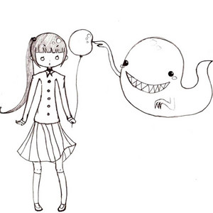 scary ghost inside my room by xokimono