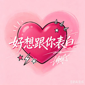 好想跟你表白 - 电音Remix版伴奏 by 莴莴
