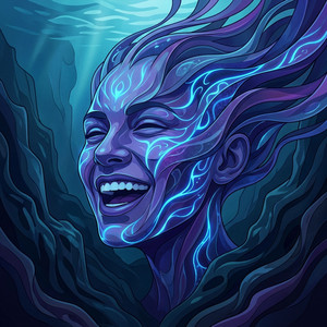 Laughing Depths by Quentin Van Klee