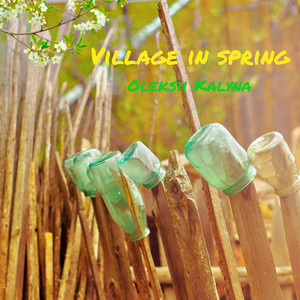 Village in spring