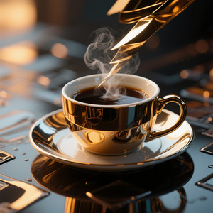 Neon Lom Nacht - Caffeine and Ambition