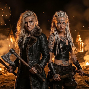 Vikings At The Gate by Rune Maidens
