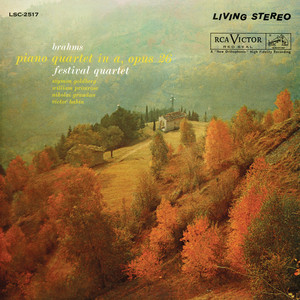 アート・デザイン・音楽 BRAHMS/KLAVIERQUARTETT A dur Op.26 Brahms: Piano Quartet No. 2 in A Major, Op. 26 - Album by Johannes
