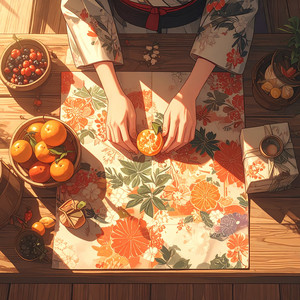 Furoshiki Wrap by Maki Mood