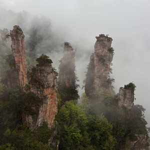 Stone Pillars by Koji Koi