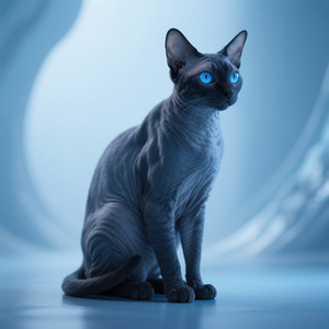 青い瞳の猫 by Diamond Krystal N