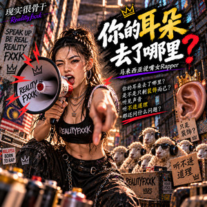 你的耳朵去了哪里 by 现实很骨干Realityfxxk, 马来西亚烫嘴女Rapper