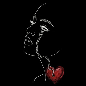 Coeur pleure by Lveo