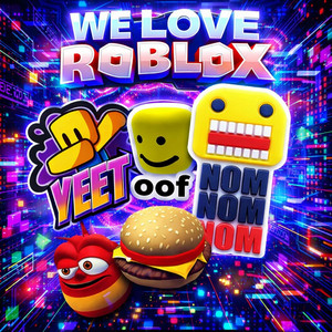 We love roblox cover art