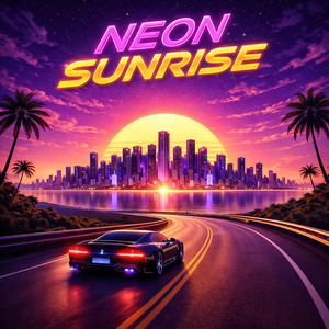Neon Sunrise by Begench Begenjov