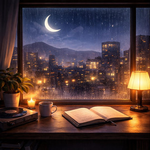 Midnight Coffee Desk by Lunar Memory