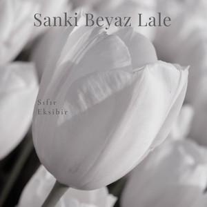 Sanki Beyaz Lale by Sıfır Eksibir