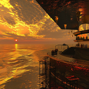 Ocean Aperitif by Soft Static