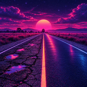 Two-Way Road - Neon Nights Version by Ironvale