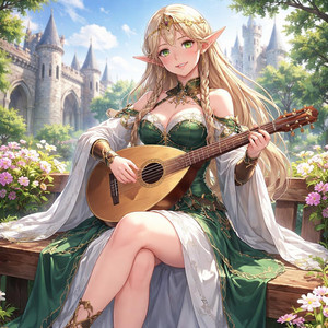 Lute Dance by Ean Grimm