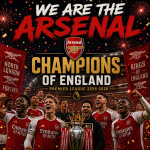 We are the arsenal (Red Army -Arsenal Celebration Champions 2025-2026 season) by KLab music factory