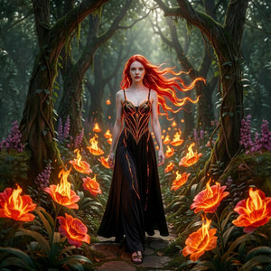 Skyline On Fire by Eden Cinavia