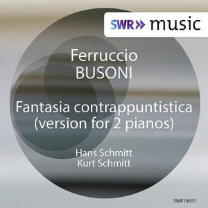Fantasia contrappuntistica, BV 256b (Version for 2 Pianos)